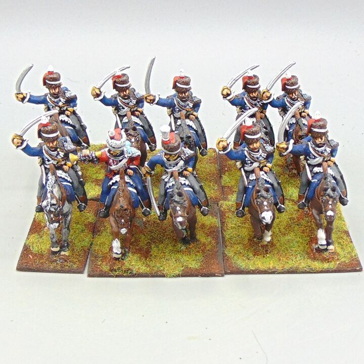 Grade C - Front Rank Miniatures - Napoleonic - Hanoverian Hussars Unit