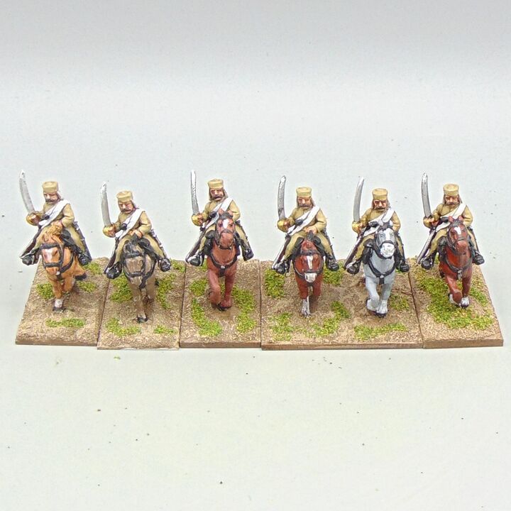 Grade C - Wargames Foundry - Indian Mutiny - British Light Dragoons