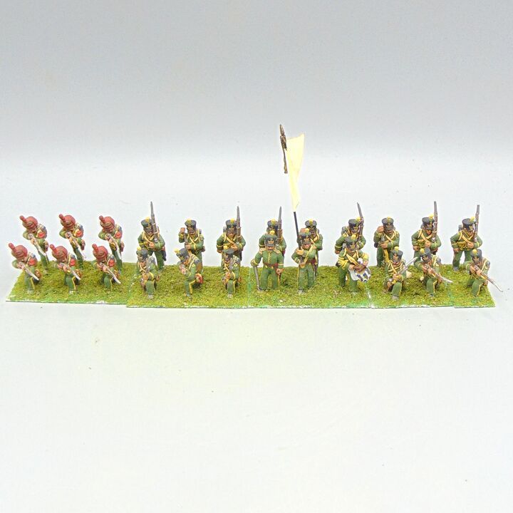 Grade D - Unidentified Manufacturer- Napoleonic - Nassau Infantry Unit