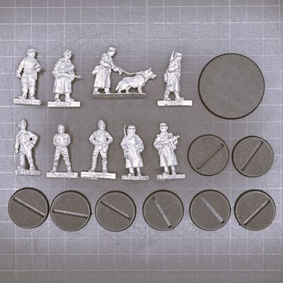 Ebob Miniatures, WW2: Stalag Luft III, The Great Escape, German Set Ebob Miniatures, WW2: Stalag Luft III, The Great Escape, German Set