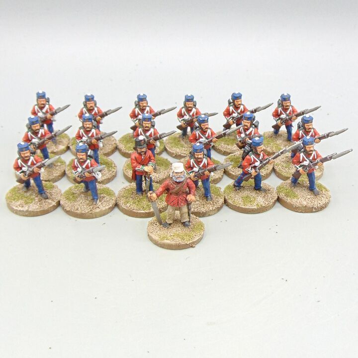 Grade C - Wargames Foundry - Indian Mutiny - British Infantry