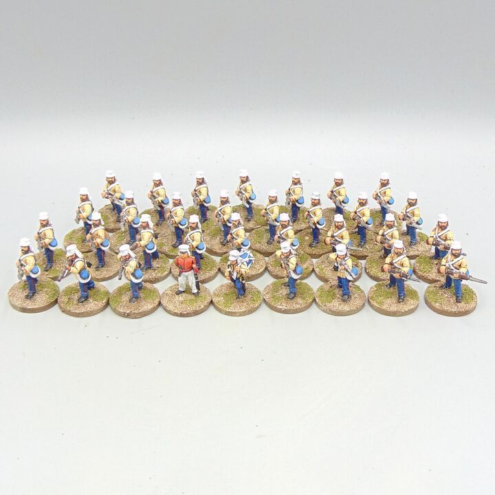 Grade C - Wargames Foundry - Indian Mutiny - British Light Infantry