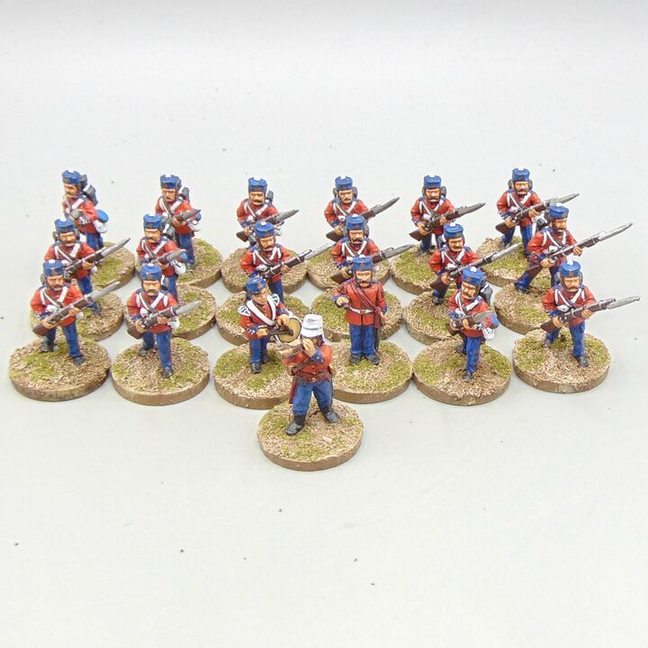 Grade C - Wargames Foundry - Indian Mutiny - British Infantry