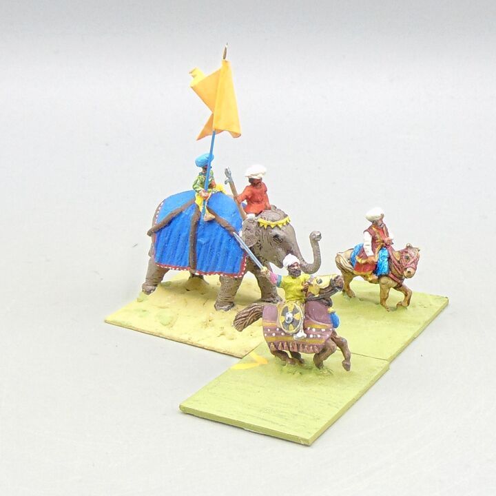 Grade D - Unidentified Manufacturer - C18th India - Mounted Generals & Staff