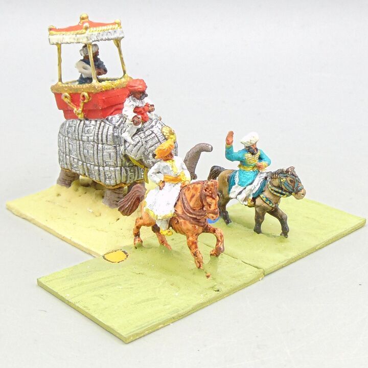 Grade D - Unidentified Manufacturer - C18th India - Mounted Generals & Staff