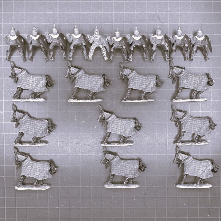 Hinchliffe Figures, Later Byzantine : Kataphractoi