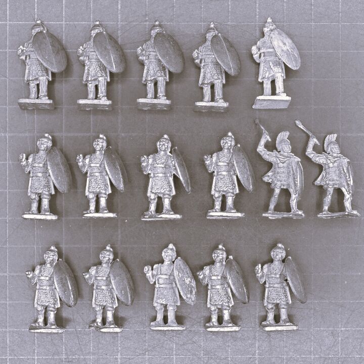 Hinchliffe Figures, Later Byzantine: Armoured Infantry