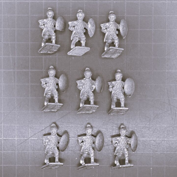 Hinchliffe Figures, Later Byzantine: Peltasts