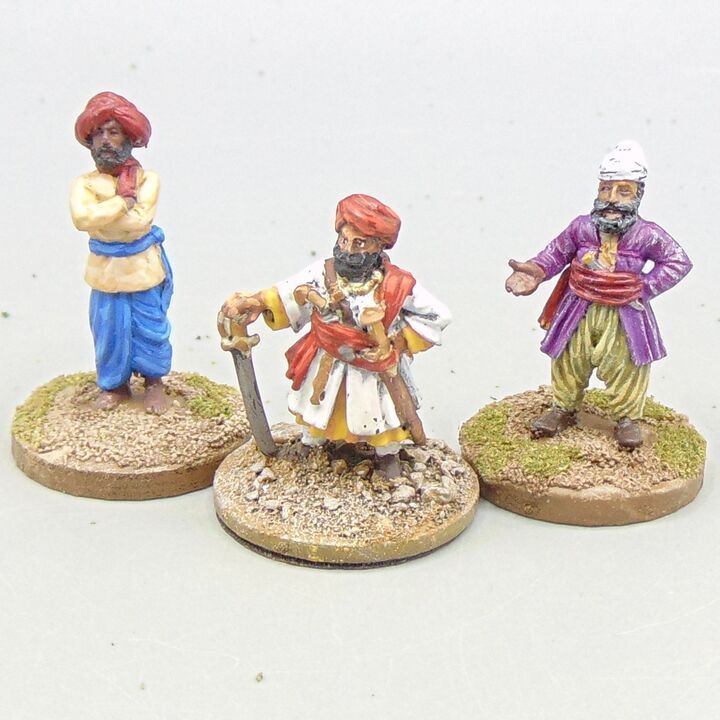 Grade D - Various Manufacturers - Indian Mutiny - Mutineer Command Group