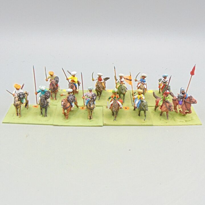 Grade D - Mainly Essex Miniatures - C18th India - Moghul or Maratha Light Cavalry Brigade Grade D - Mainly Essex Miniatures - C18th India - Moghul or Maratha Light Cavalry Brigade