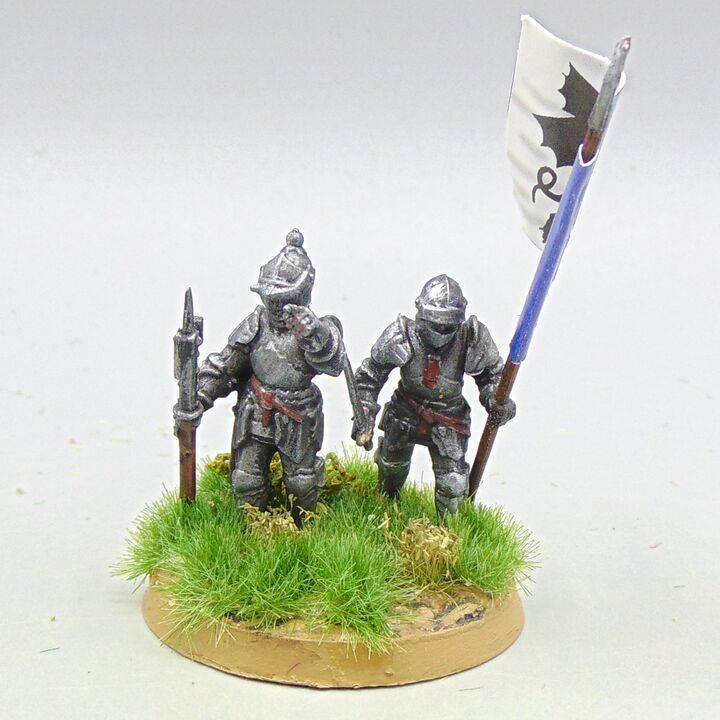 Grade D - Perry Miniatures - WOTR -  Command Group