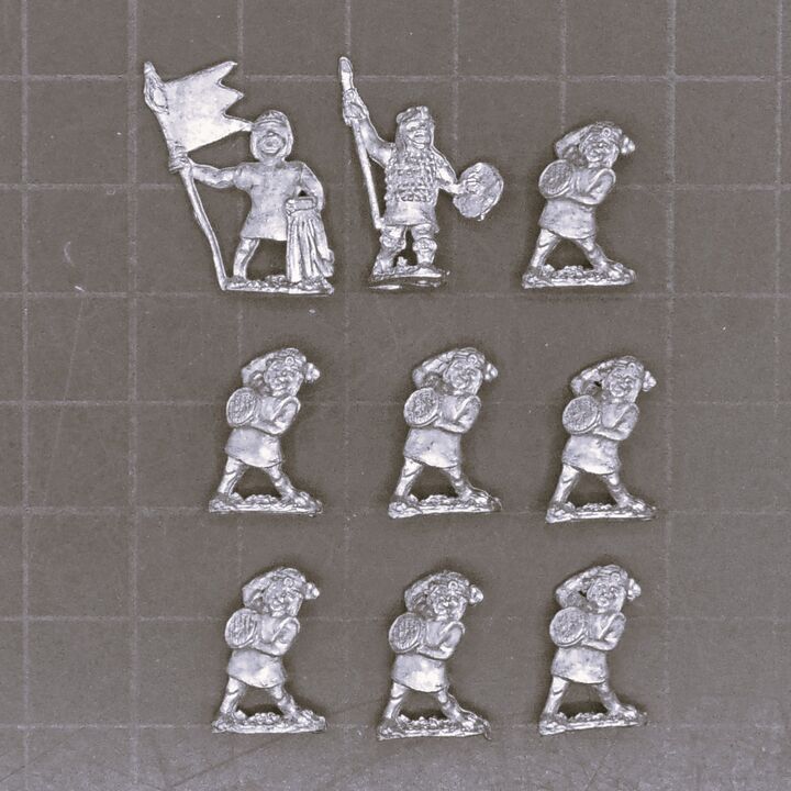 Essex Miniatures, Ancient to Renaissance - Inca Warriors with Bolas