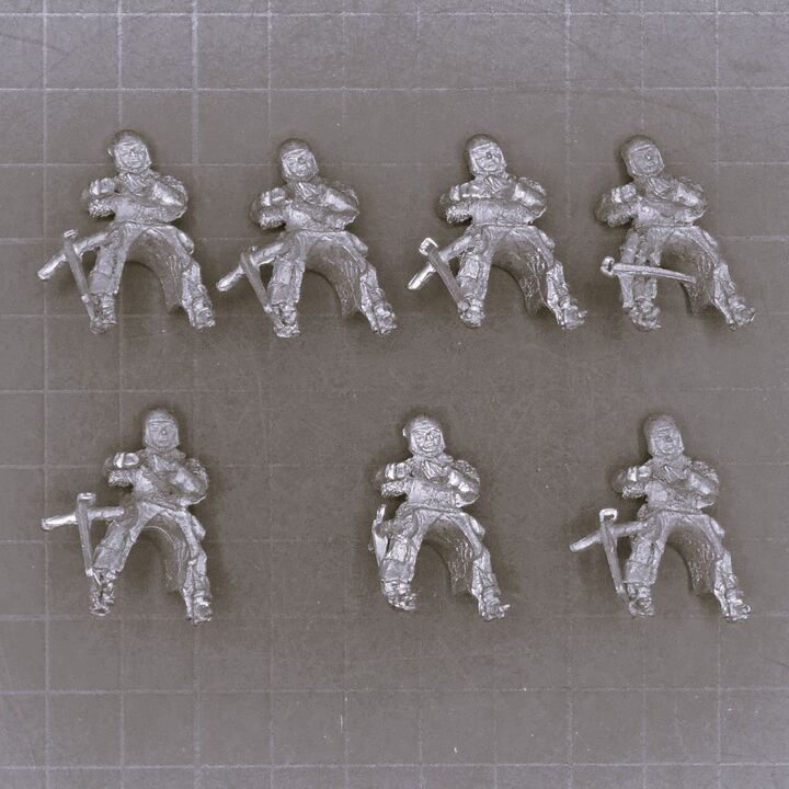 Hinchliffe Figures, Early Renaissance: Mounted Burgundian Crossbowmen - No Horses