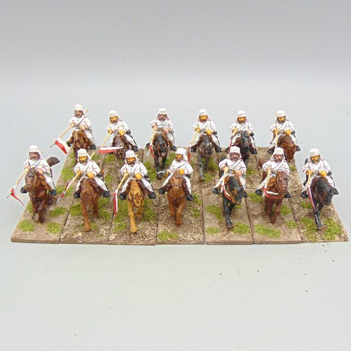 Grade D - Wargames Foundry - Indian Mutiny - British Lancer Cavalry