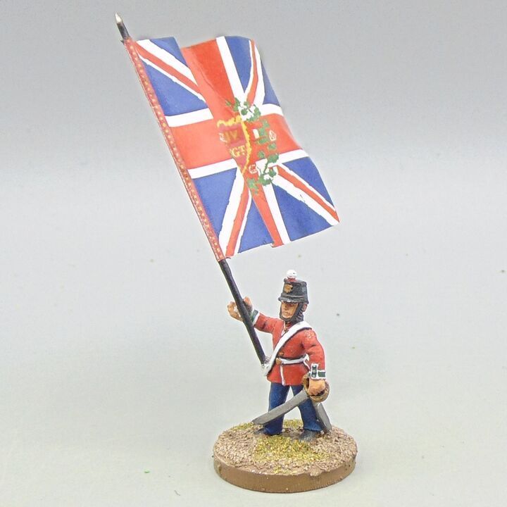 Grade C - Wargames Foundry - C19th - British Infantry Standard Bearer