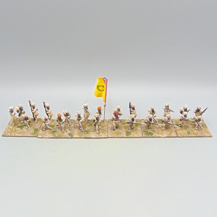 Grade D - Empress Miniatures - Indian Mutiny - Loyal Sikh Infantry Unit