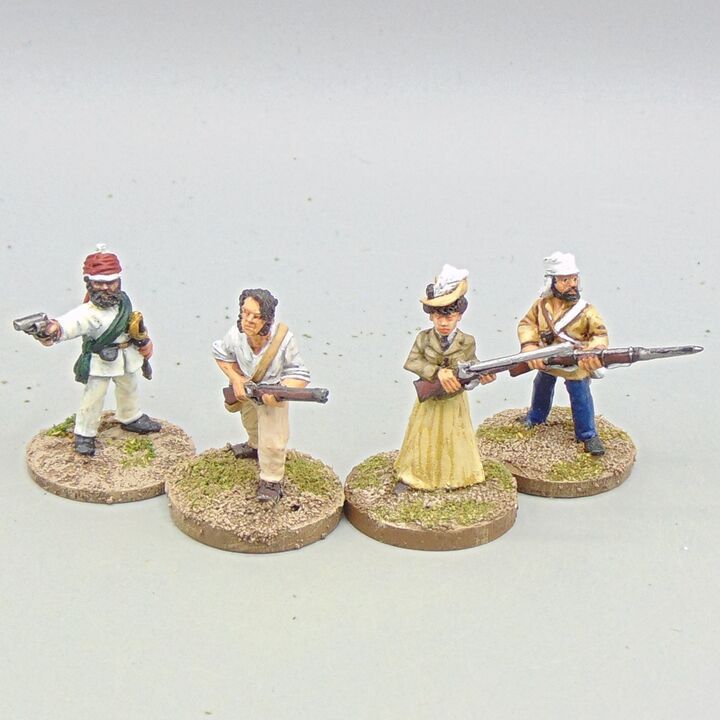 Grade C - Wargames Foundry/Unidentified Manufacturer - Indian Mutiny - British Soldiers & Civilians Grade C - Wargames Foundry/Unidentified Manufacturer - Indian Mutiny - British Soldiers & Civilians