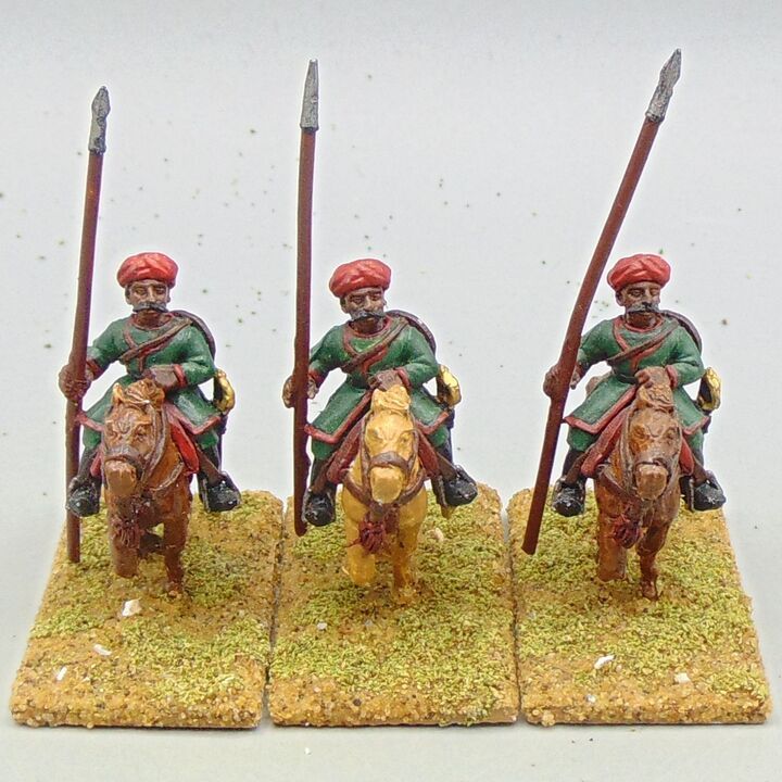 Grade D - Wargames Foundry - Indian Mutiny - Regular Indian Lancer Cavalry