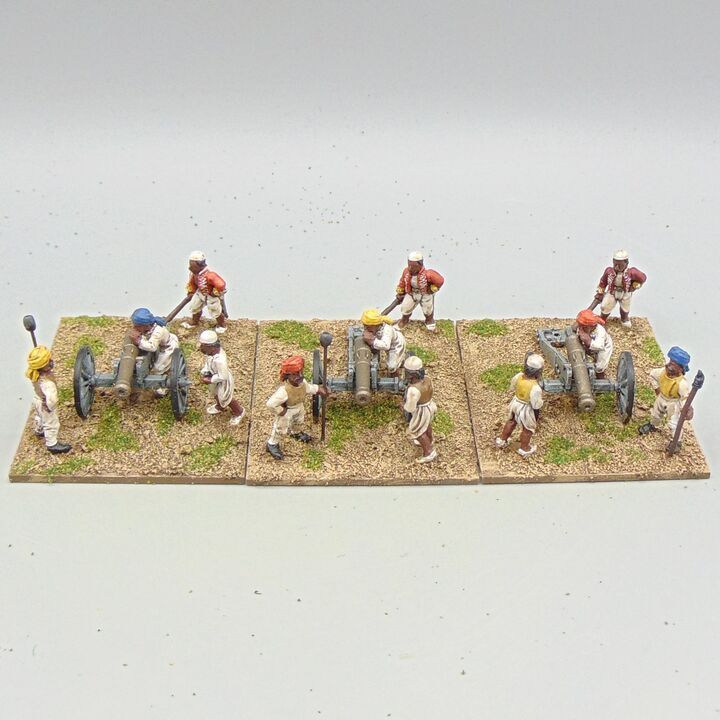 Grade D - Wargames Foundry - Indian Mutiny - Mutineer Artillery Battery Grade D - Wargames Foundry - Indian Mutiny - Mutineer Artillery Battery