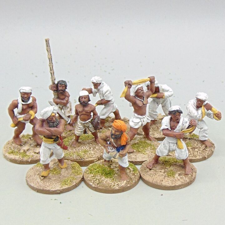 Grade C - Pulp Figures - Indian Mutiny - Mutineer Thuggees