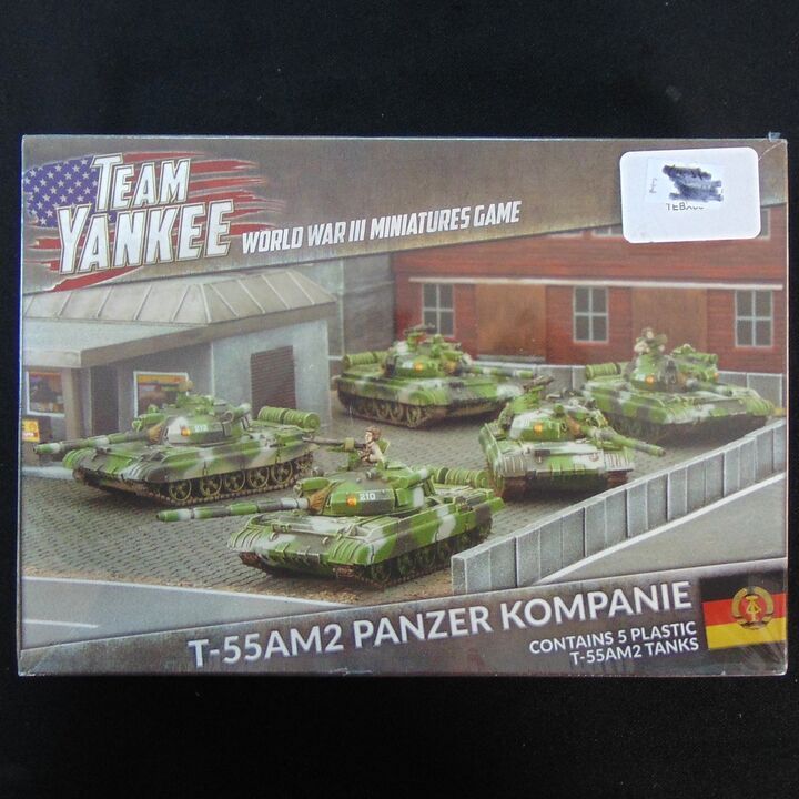 Battlefront Miniatures, WWIII/Team Yankee - East German T-55AM2 Panzer Kompanie