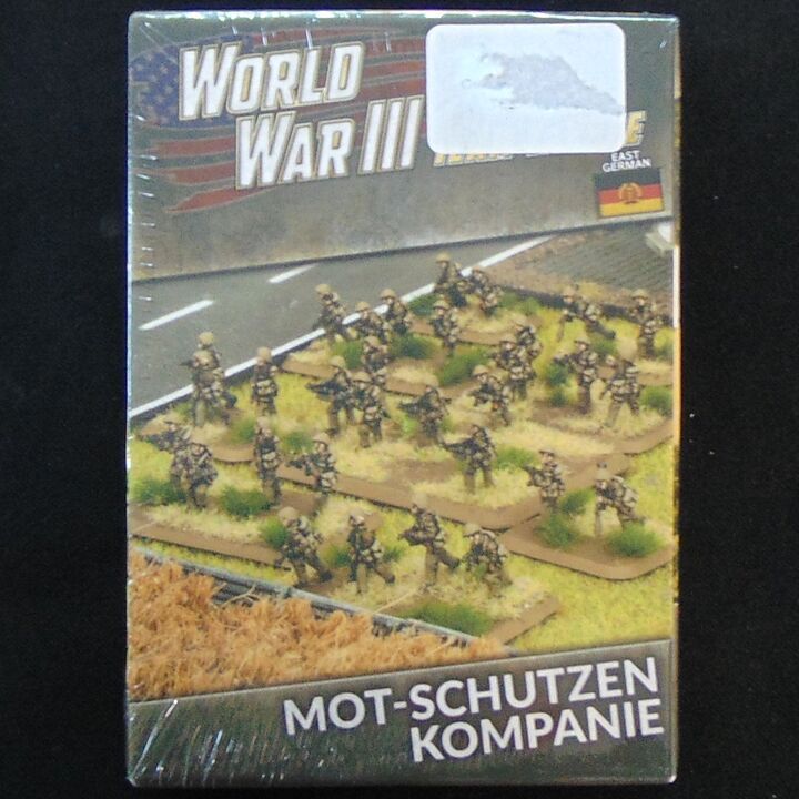 Battlefront Miniatures, WWIII/Team Yankee - East German MOT-Schutzen Kompanie Battlefront Miniatures, WWIII/Team Yankee - East German MOT-Schutzen Kompanie