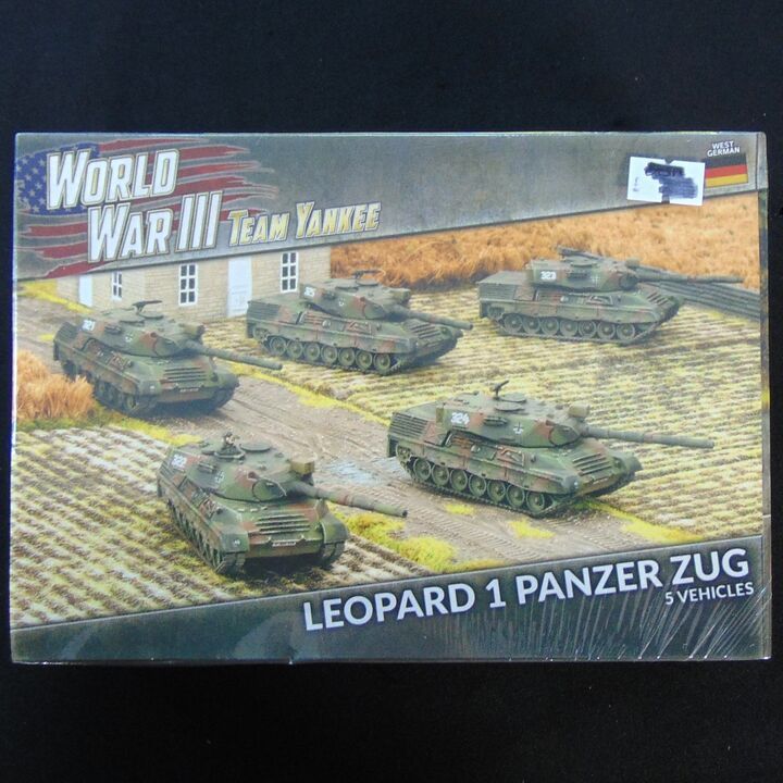 Battlefront Miniatures, WWIII/Team Yankee - West German Leopard 1 Panzer Zug