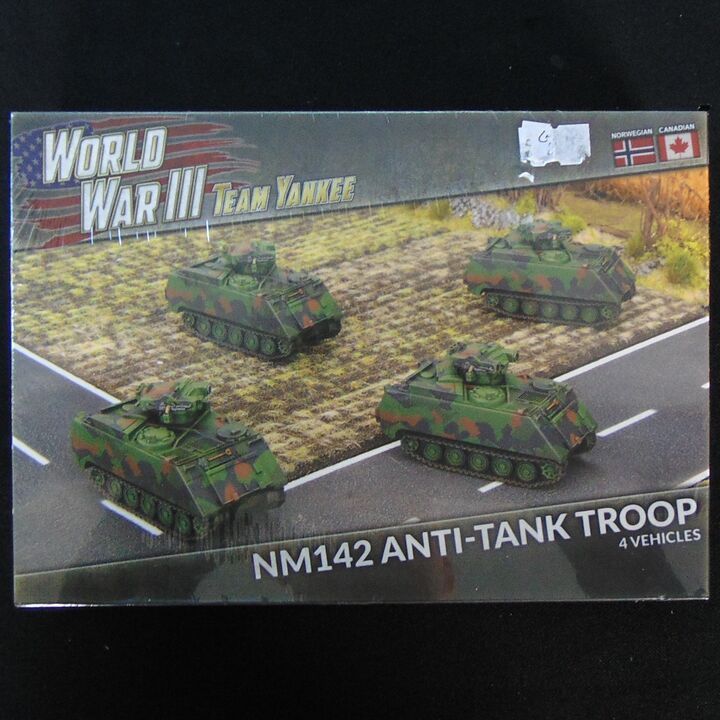 Battlefront Miniatures, WWIII/Team Yankee - Norwegian, NM142 Anti-Tank Troop