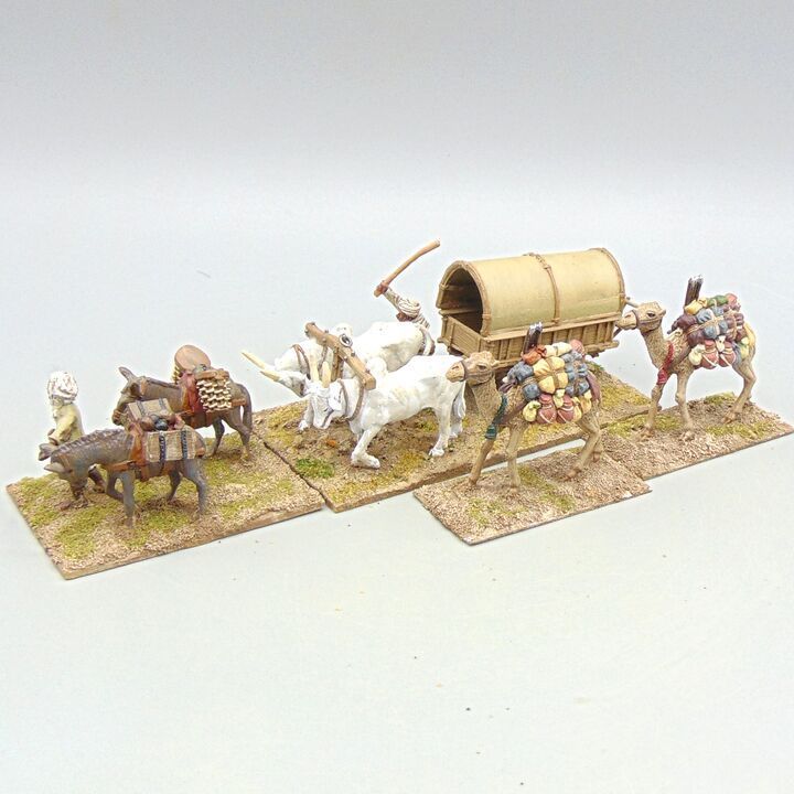 Grade D - Empress Miniatures & Others - Indian Mutiny - Mutineer Supply Train