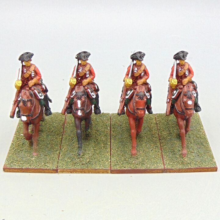 Grade D - Crann Tara Miniatures - WAS/1745 Jacobite Rebellion - British Dragoons