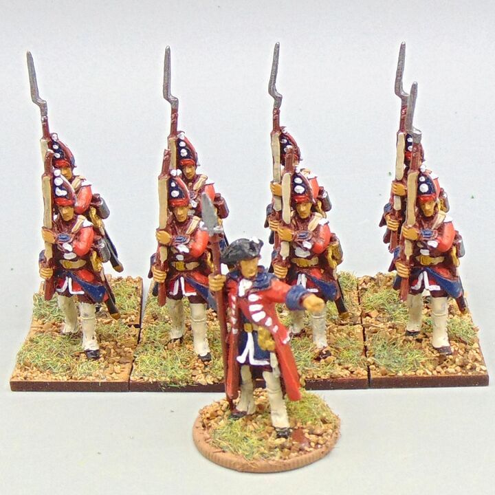 Grade D - Crann Tara Miniatures - WAS/1745 Jacobite Rebellion - British Grenadiers