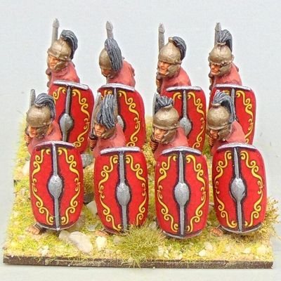 Grade B - Wargames Foundry - Later Republican Roman - Unarmoured Caesarian Legionaries Grade B - Wargames Foundry - Later Republican Roman - Unarmoured Caesarian Legionaries