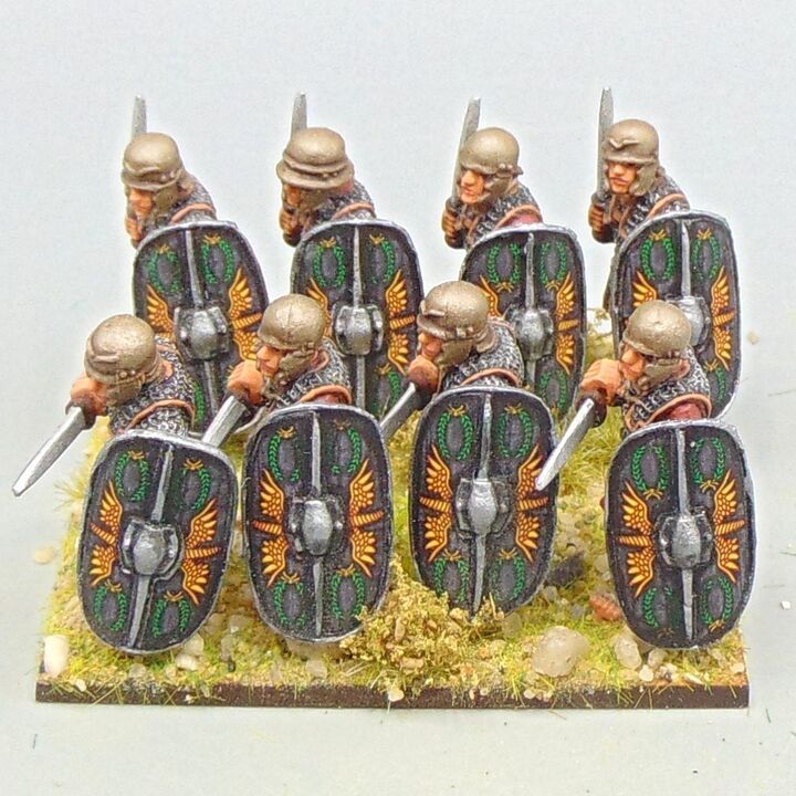Grade B - Wargames Foundry - Later Republican Roman - Armoured Caesarian Legionaries