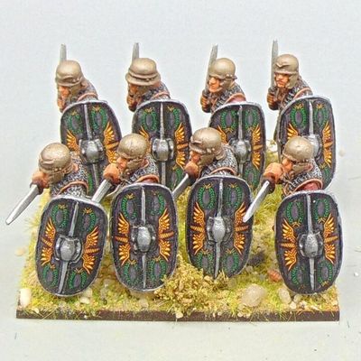 Grade B - Wargames Foundry - Later Republican Roman - Armoured Caesarian Legionaries