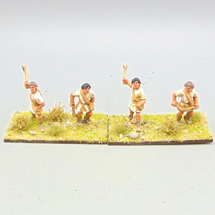 Grade B - Aventine Miniatures - Ancient - Unarmoured Slingers