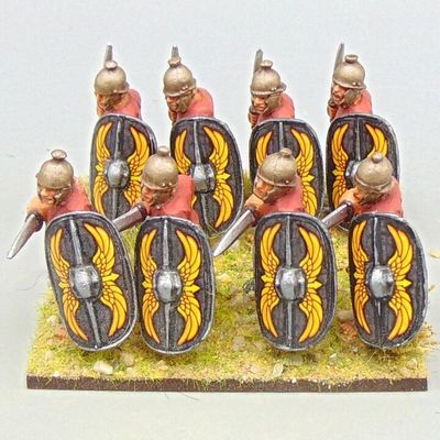 Grade B - Wargames Foundry - Later Republican Roman - Unarmoured Caesarian Legionaries Grade B - Wargames Foundry - Later Republican Roman - Unarmoured Caesarian Legionaries