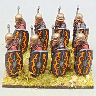 Grade B - Wargames Foundry - Later Republican Roman - Armoured Caesarian Legionaries