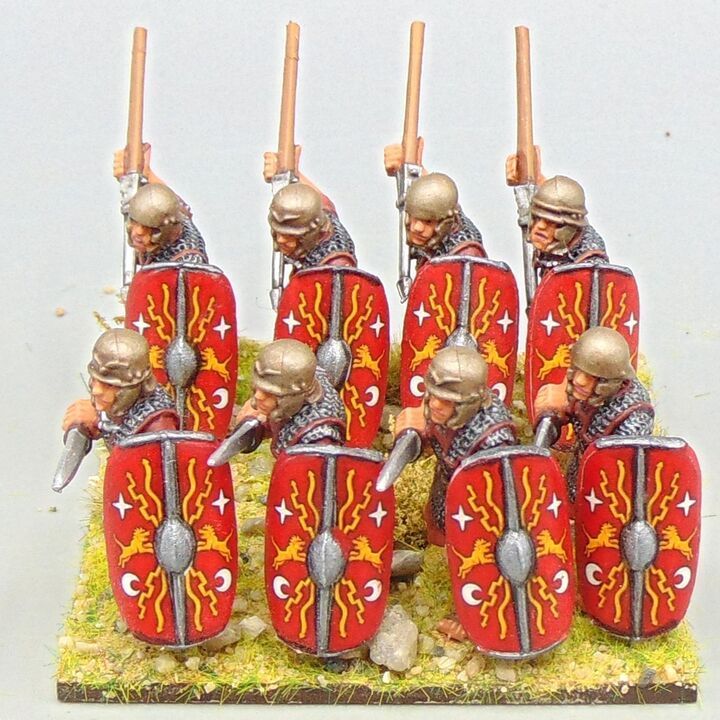 Grade B - Wargames Foundry - Later Republican Roman - Armoured Caesarian Legionaries Grade B - Wargames Foundry - Later Republican Roman - Armoured Caesarian Legionaries