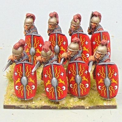 Grade B - Wargames Foundry - Later Republican Roman - Armoured Caesarian Legionaries Grade B - Wargames Foundry - Later Republican Roman - Armoured Caesarian Legionaries