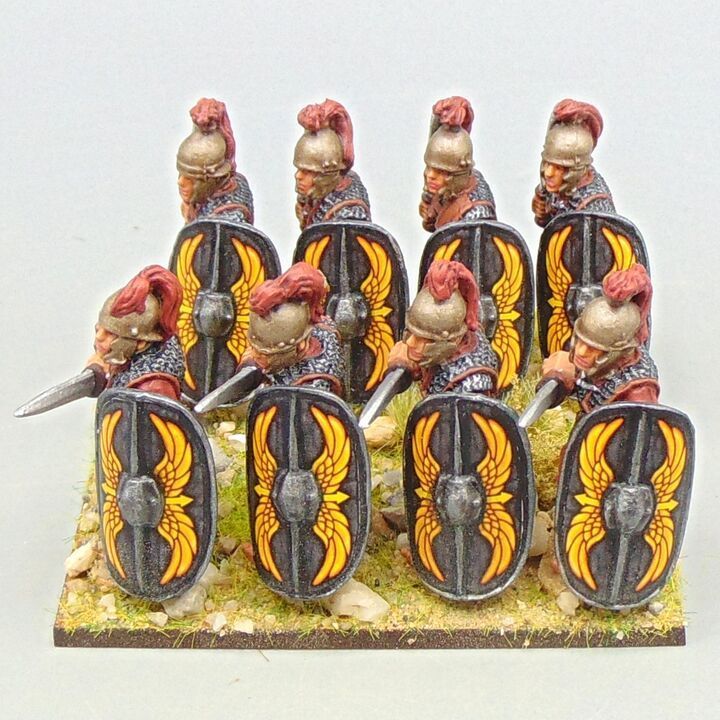 Grade B - Wargames Foundry - Later Republican Roman - Armoured Caesarian Legionaries Grade B - Wargames Foundry - Later Republican Roman - Armoured Caesarian Legionaries