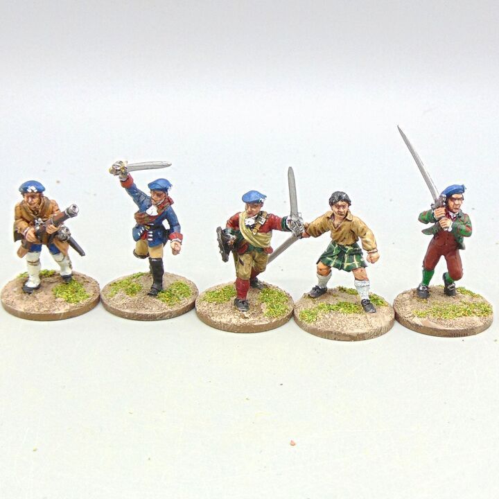 Grade D - Flags of War - 1745 Jacobite Rebellion - Jacobite Officers & Characters Grade D - Flags of War - 1745 Jacobite Rebellion - Jacobite Officers & Characters