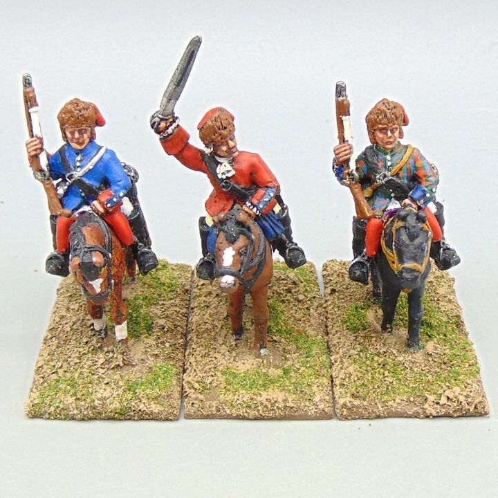 Grade D - Front Rank Miniatures - 1745 Jacobite Rebellion - Jacobite Baggot's Hussars
