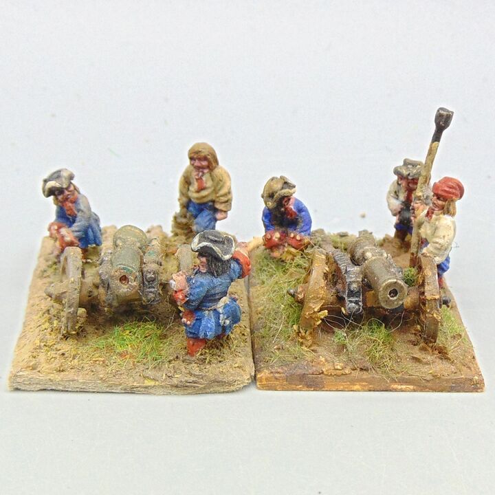 Grade E, Dixon Miniatures - WSS - French Medium Artillery Battery
