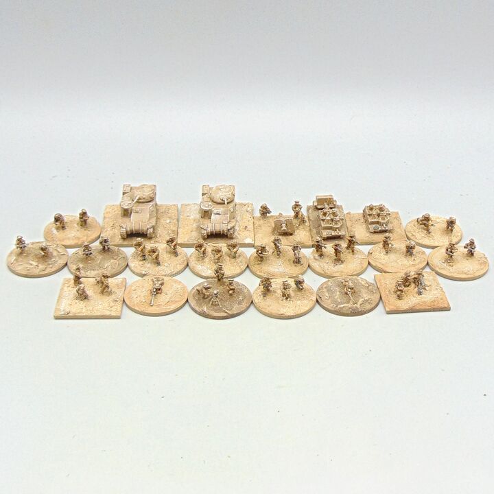 Grade D - Pendraken Miniatures - WW2 -  British 8th Army Starter Force