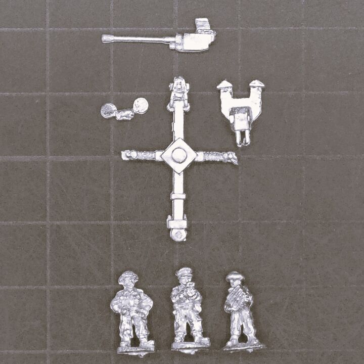Pendraken Miniatures, WW2 - British Bofors Gun & Crew