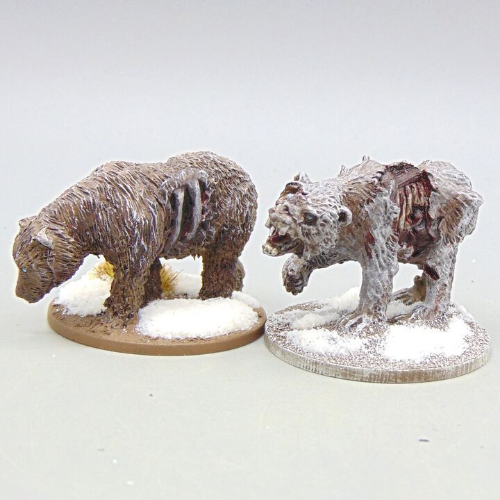 Grade D - Bad Squiddo Games - Fantasy/Animal - Zombie Bears Grade D - Bad Squiddo Games - Fantasy/Animal - Zombie Bears