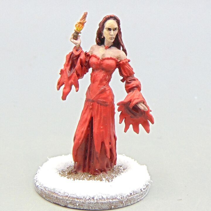 Grade B - Dark Sword Miniatures - Fantasy/Game of Thrones - Melisandre - Priestess of R'hllor