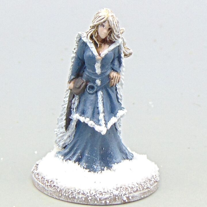 Grade D - Hasslefree Miniatures - Fantasy - Frost Queen, Katrina