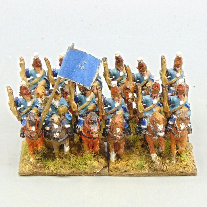 Grade E, Dixon Miniatures - WSS - Bavarian Horse Grenadier Unit