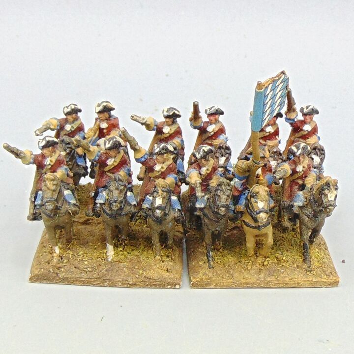 Grade E, Dixon Miniatures - WSS - Bavarian Cavalry Unit